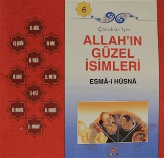 Çocuklar İçin Allah'ın Güzel İsimleri Esma-i Hüsna 6 – Ahmed Temmam – Nar Yayınları kitap kapağı