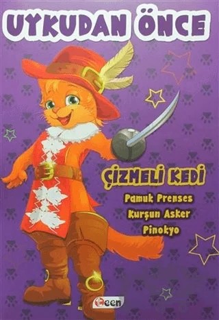 Uykudan Önce Çizmeli Kedi – Kolektif – Teen Yayıncılık kitap kapağı