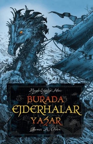 Burada Ejderhalar Yaşar – James A. Owen – Tudem Yayınları kitap kapağı