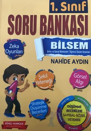 1. Sınıf Bilsem Soru Bankası – Nahide Aydın – Gönül Yayıncılık kitap kapağı