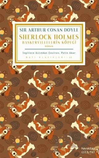 Baskervillelerin Köpeği - Sherlock Holmes – Sir Arthur Conan Doyle – Hayykitap kitap kapağı