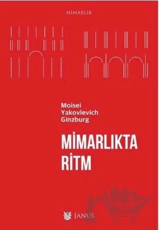 Mimarlıkta Ritm – Moisei Yakovlevich Ginzburg – Janus kitap kapağı