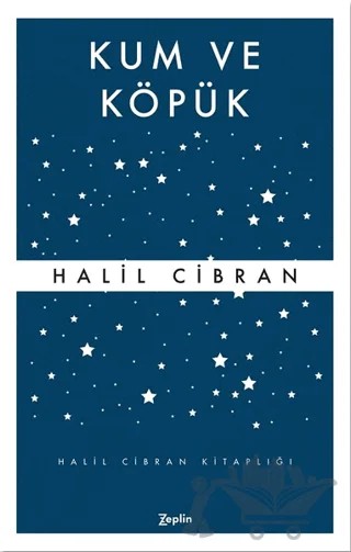 Kum ve Köpük – Halil Cibran – Zeplin Kitap kitap kapağı