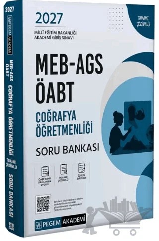 2027 MEB-AGS ÖABT Coğrafya Öğretmenliği Soru Bankası – Kolektif – Pegem Akademi Yayıncılık kitap kapağı