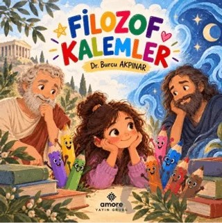 Filozof Kalemler – Burcu Akpınar – Amore Yayınevi kitap kapağı