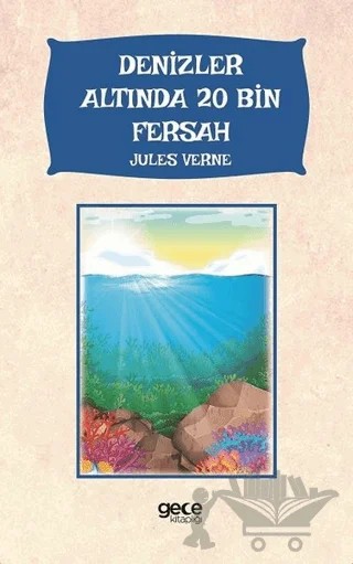 Denizler Altında 20 Bin Fersah – Jules Verne – Gece Kitaplığı kitap kapağı
