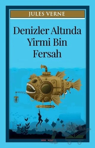 Denizler Altında Yirmi Bin Fersah – Jules Verne – Sıfır6 Yayınevi kitap kapağı