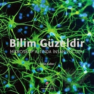 Bilim Güzeldir - Mikroskop Altında İnsan Vücudu – Colin Salter – TÜBİTAK Yayınları kitap kapağı