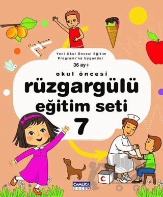 Rüzgargülü Eğitim Seti 7 (36 Ay+) – Fatih Kaynar – Çamlıca Basım Yayın kitap kapağı