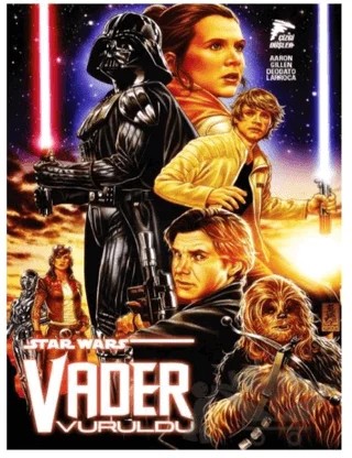 Star Wars Vader Vuruldu – Jason Aaron – Çizgi Düşler Yayınevi kitap kapağı