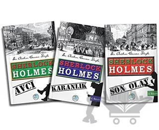 Sherlock Holmes (3 Kitap Takım) – Sir Arthur Conan Doyle – Maviçatı Yayınları kitap kapağı