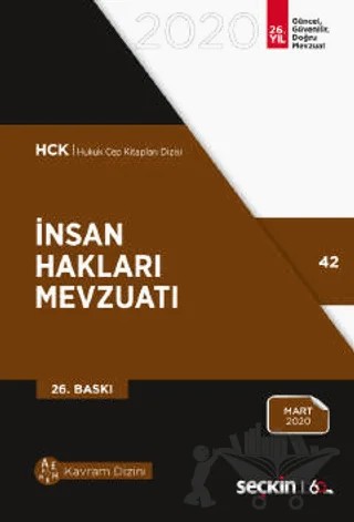 İnsan Hakları Mevzuatı – Remzi Özmen – Seçkin Yayıncılık kitap kapağı