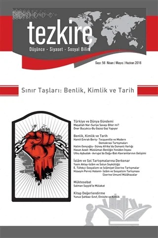 Tezkire Sayı: 56 Nisan-Mayıs-Haziran 2016 – Tezkire Dergisi kitap kapağı