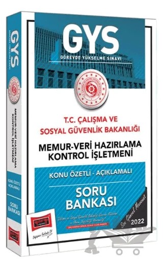 T.C Çalışma ve Sosyal Güvenlik Bakanlığı Memur-Veri Hazırlama Kontrol İşletmeni Kadrosu İçin Konu Özetli Açıklamalı Soru Bankası Yargı Yayınları – Kolektif – Yargı Yayınevi kitap kapağı