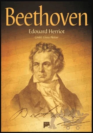 Beethoven – Edouard Herriot – Pan Yayıncılık kitap kapağı
