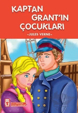 Kaptan Grant’ın Çocukları – Jules Verne – Timaş Çocuk kitap kapağı