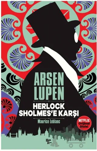 Arsen Lüpen - Herlock Sholmes’e Karşı – Maurice Leblanc – Halk Kitabevi kitap kapağı