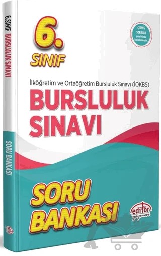 6. Sınıf Bursluluk Sınavı Soru Bankası – Komisyon – Editör Yayınevi kitap kapağı