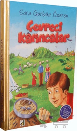 Çevreci Karıncalar – Sara Gürbüz Özeren – Damla Yayınevi kitap kapağı