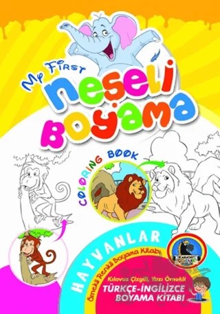 Neşeli Boyama - Örnekli Renkli (8 Kitap) – Kolektif – Karatay Çocuk kitap kapağı