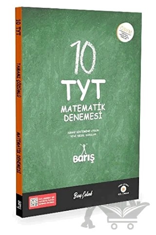 10 TYT Video Çözümlü Matematik Denemesi – Barış Çelenk – Yazarın Kendi Yayını - Barış Çelenk kitap kapağı