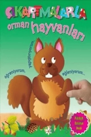 Çıkartmalarla Orman Hayvanları – J. Beaumont, N. Belinau – Parıltı Yayınları kitap kapağı