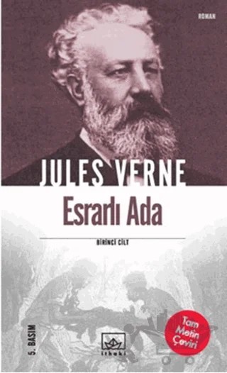 Esrarlı Ada 1. Cilt – Jules Verne – İthaki Yayınları kitap kapağı