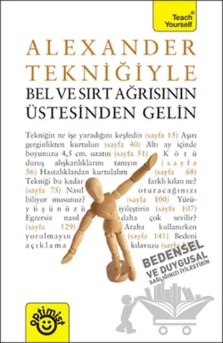 Alexander Tekniğiyle Bel ve Sırt Ağrısının Üstesinden Gelin – Richard Craze – Optimist Kitap kitap kapağı