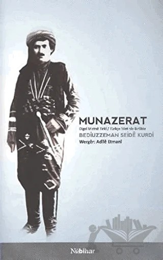 Munazerat – Bedıuzzeman Seıde Kurdı – Nubihar Yayınları kitap kapağı