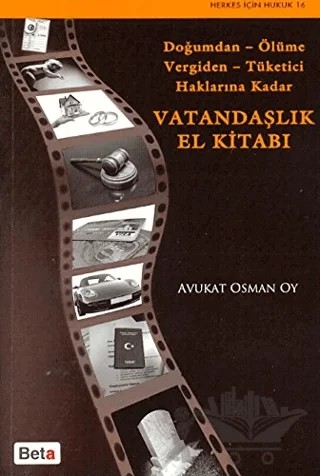 Vatandaşlık El Kitabı – Osman Oy – Beta Yayınevi kitap kapağı
