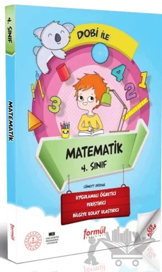 DOBİ 4. Sınıf Matematik Konu Anlatımlı – Cüneyt Dizdar – Formül Yayınları kitap kapağı