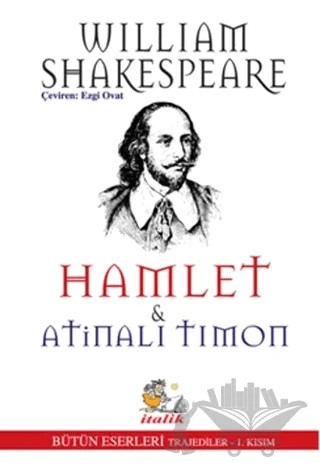 Hamlet - Atinalı Timon – William Shakespeare – İtalik Yayınevi kitap kapağı