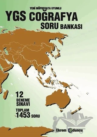 YGS 1453 Coğrafya Soru Bankası – Ekrem Oduncu – Kitap Dostu Yayınları kitap kapağı