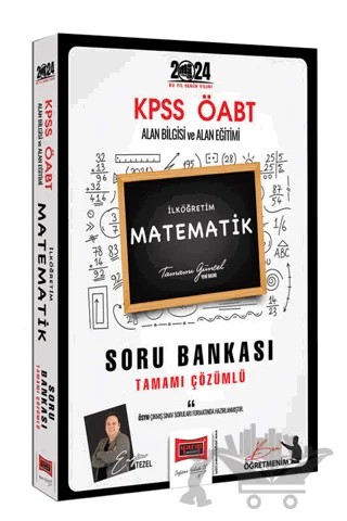 2024 ÖABT İlköğretim Matematik Öğretmenliği Soru Bankası – Kolektif – Yargı Yayınevi kitap kapağı