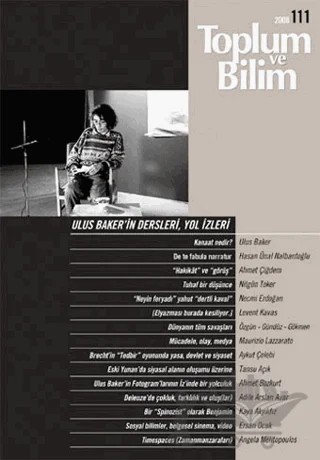 Toplum ve Bilim Sayı: 111 – Birikim Yayınları kitap kapağı