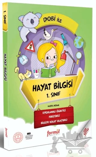 DOBİ 1. Sınıf Hayat Bilgisi Konu Anlatımlı – Nazife Dizdar – Formül Yayınları kitap kapağı