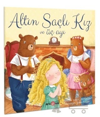 Altın Saçlı Kız Ve Üç Ayı – Nat Lambert – Beta Kids kitap kapağı