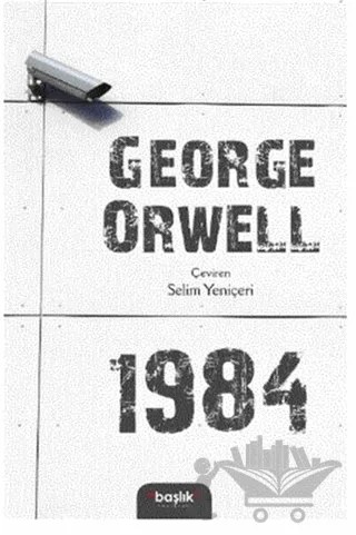 1984 – George Orwell – Başlık Yayınları kitap kapağı