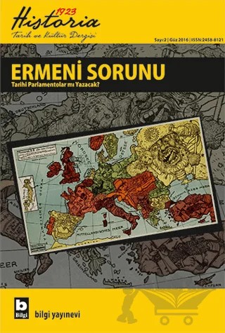 Historia 1923 Tarih ve Kültür Dergisi Sayı: 2 Güz 2016 – Bilgi Yayınevi kitap kapağı