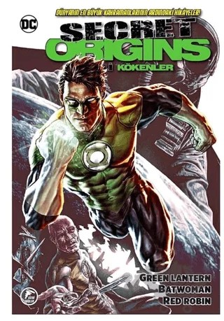 Gizli Kökenler: Green Lantern - Batwoman - Red Robin – Sinan Okan – Çizgi Düşler Yayınevi kitap kapağı
