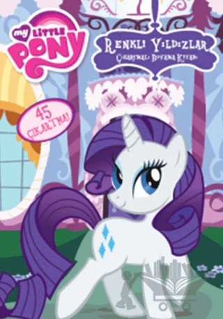 My Little Pony Renkli Yıldızlar Çıkartmalı Boyama Kitabı – Kolektif – Doğan Egmont Yayıncılık kitap kapağı