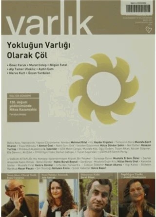 Varlık Edebiyat ve Kültür Dergisi Sayı: 1268 Mayıs 2013 – Varlık Dergisi Yayınları kitap kapağı