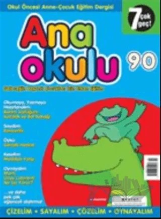 Anaokulu Sayı: 90 Anne-Çocuk Eğitim Dergisi – Boyut Yayın Grubu kitap kapağı