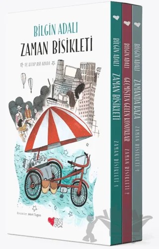 Zaman Bisikleti Üçlemesi Kutulu Set – Bilgin Adalı – Can Çocuk Yayınları kitap kapağı