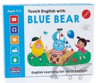 Touch English with Blue Bear İngilizce Eğitim Seti (4-5 yaş) – Kolektif – Düşler Yayıncılık kitap kapağı