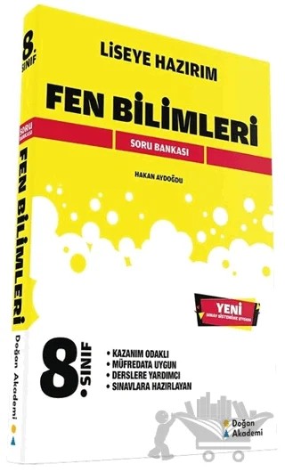 8. Sınıf Fen Bilimleri Soru Bankası – Kolektif – Doğan Akademi kitap kapağı