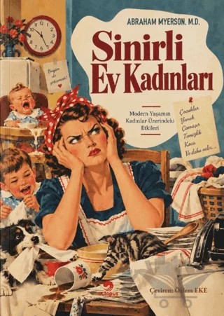 Sinirli Ev Kadınları – Abraham Myerson – Octopus Yayınevi kitap kapağı