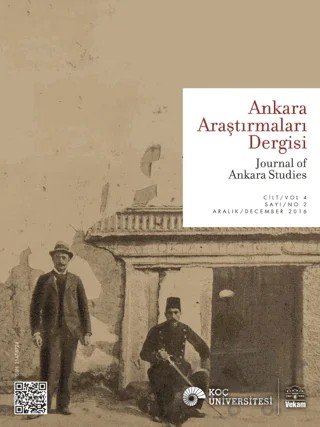 Ankara Araştırmaları Dergisi Cilt 4 Sayı: 2 Aralık 2016 – VEKAM (Koç Üniversitesi Vehbi Koç Ankara Araştırmaları Uygulama ve Araştırma Merkezi) kitap kapağı