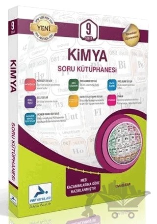 9. Sınıf Kimya Soru Kütüphanesi – Ufuk Bilican – Paraf Yayınları kitap kapağı
