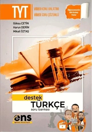 TYT Türkçe Destek Soru Bankası – Kolektif – ENS Yayınları kitap kapağı
